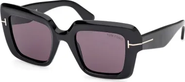 Tom Ford Esme - Lunettes de Soleil Carrées Oversize — vue 4