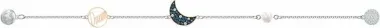 Bracelet Swarovski Remix Moon - Rhodium et Cristaux Multicolores — vue 2