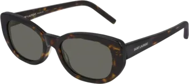 Lunettes de soleil ovales Betty Saint Laurent — vue 4