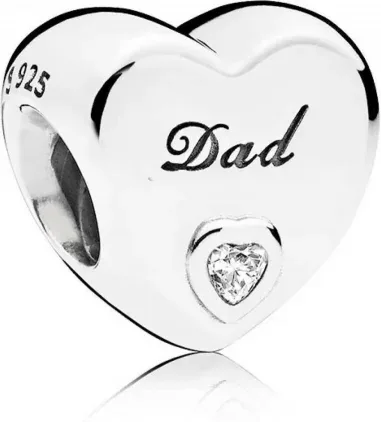 Charm Cœur Papa Pandora Moments