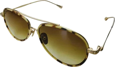 Lunettes de Soleil Aviator Chrome Hearts CH8118 — vue 17