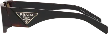 Lunettes de soleil Prada Symbole écaille de tortue — vue 2