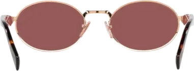 Lunettes de soleil ovales Prada PR 65ZS — vue 6