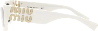 Lunettes de soleil Miu Miu Glimpse rectangulaires — vue 6