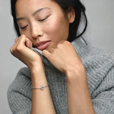 Charm Pandora Argent O Couronné Signature — vue 2