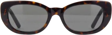 Lunettes de soleil ovales Betty Saint Laurent — vue 5