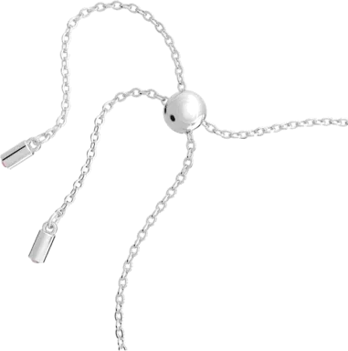 Bracelet Fleur Rose Swarovski Gema — vue 4