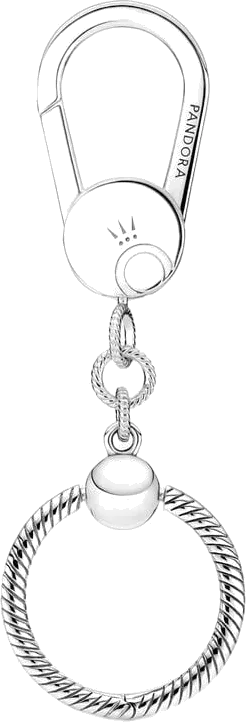 Petit Porte-Charms Coeur Pandora Moments — vue 2