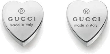 Boucles d'oreilles Gucci Cœur en Argent 925
