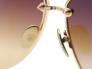 Lunettes de soleil Chrome Hearts Billie II — vue 4