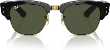 Lunettes de soleil Ray-Ban Mega Clubmaster noires — vue 2