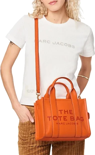 The Mini Tote Bag Marc Jacobs en cuir grainé — vue 37