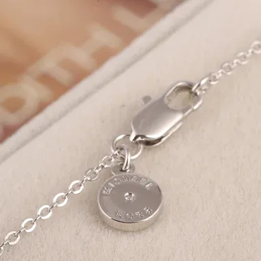 Collier Cœur Michael Kors Argenté aux Cristaux — vue 6