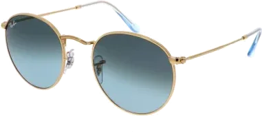 Ray-Ban Round Metal Doré