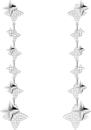 Boucles d'oreilles Drop Météorites APM Monaco