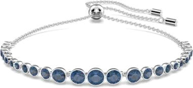 Bracelet Emily Bleu Rhodié