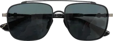 Lunettes de soleil Chrome Hearts CBEATH II carrées métal — vue 10