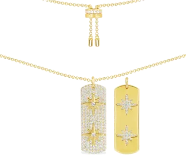 Collier Ajustable APM Monaco - Plaque Météorites
