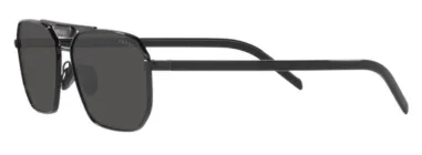 Lunettes de soleil Prada PR 58YS métal noir — vue 3