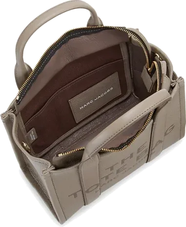 The Mini Tote Bag Marc Jacobs en cuir grainé — vue 8