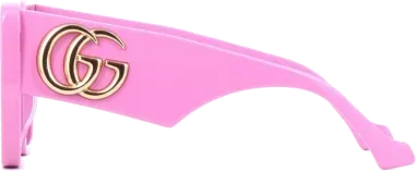 Lunettes de soleil Gucci Logo GG0956S Oversize — vue 12