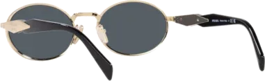 Lunettes de soleil ovales Prada PR 65ZS — vue 2