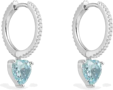 Boucles d'oreilles APM Monaco Argent et Oxyde de Zirconium