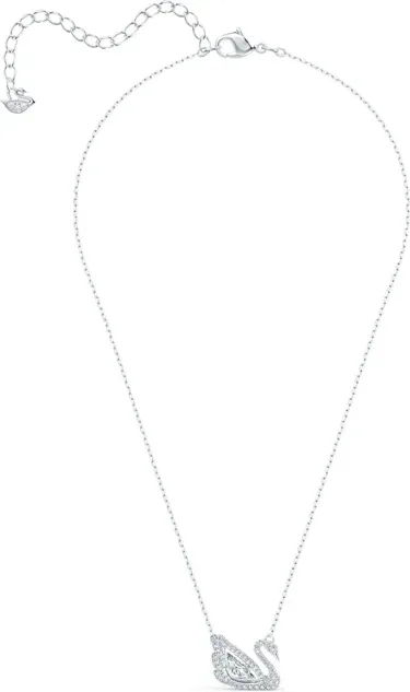 Collier Dancing Swan - Pendentif Cygne Swarovski — vue 9
