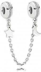 Charm Demi-Lune et Étoile Pandora Moments — vue 2