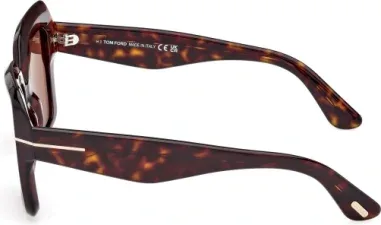 Tom Ford Esme - Lunettes de Soleil Carrées Oversize — vue 3