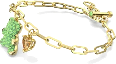 Bracelet Teddy Swarovski Plaqué Or Rose — vue 7