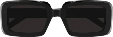 Saint Laurent New Wave Sunrise - Lunettes de soleil rectangulaires — vue 2