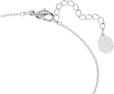 Bracelet Swarovski Dellium Cercle Bambou Vert Rhodié — vue 3