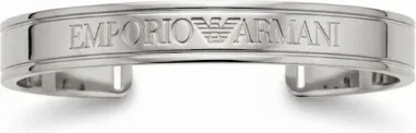 Bracelet Manchette Emporio Armani Acier Argenté