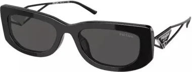 Lunettes de Soleil Prada PR 14YS Métalliques Noires