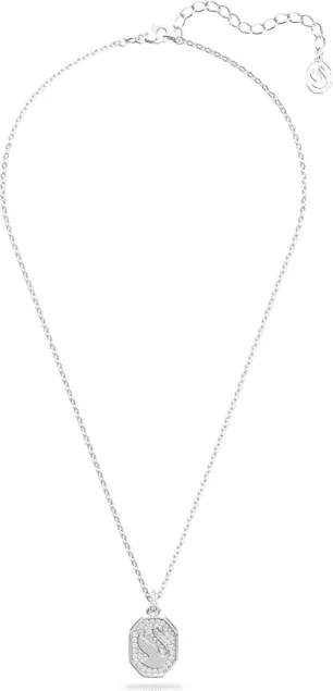 Collier Signum Swarovski - Métal rhodié et cristaux blancs — vue 2
