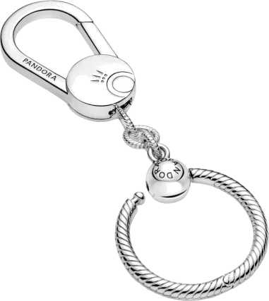 Petit Porte-Charms Coeur Pandora Moments