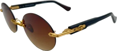 Chrome Hearts Deep III Rondes Marron