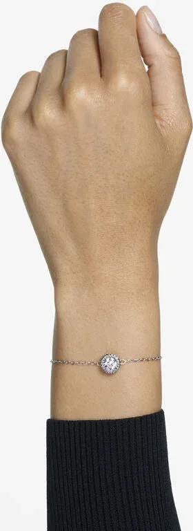 Bracelet Constella Pavé Blanc Rhodié — vue 4