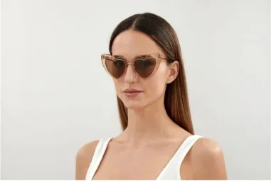 Lunettes de soleil Saint Laurent New Wave Loulou — vue 13
