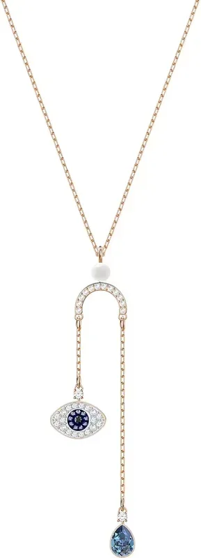 Collier Swarovski Duo Symbolica Evil Eye or rose