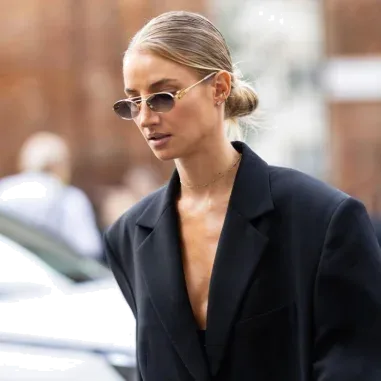 Lunettes de soleil Miu Miu MU54ZS - Monture métal doré et écaille — vue 4