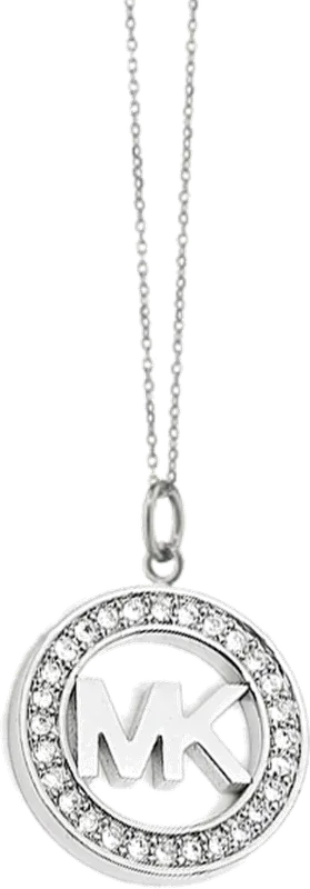 Collier Michael Kors Logo MK Pavé de Brillants