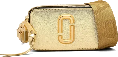 Sac à Main Bandoulière The Snapshot Metallic Gold
