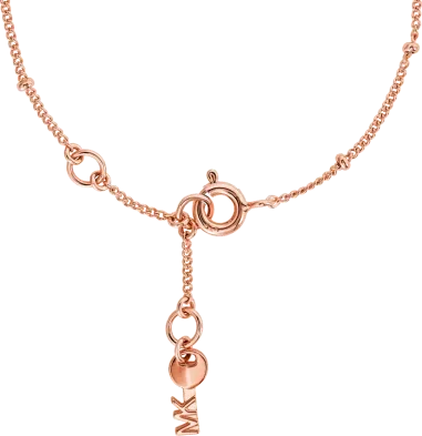 Bracelet Love Michael Kors - Argent et Or Rose — vue 2