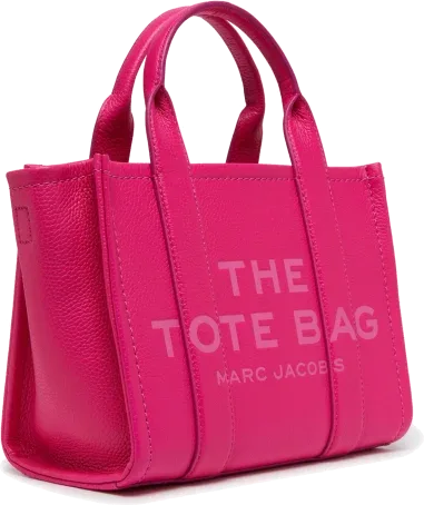 The Mini Tote Bag Marc Jacobs Rose Fuschia — vue 3