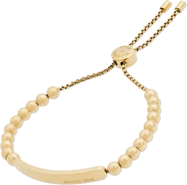 Bracelet Heritage Michael Kors en acier doré