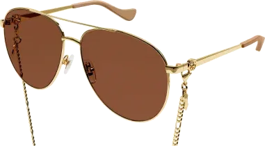 Lunettes de soleil Gucci GG1088S - Forme pilote — vue 11