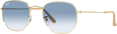 Ray-Ban Hexagonal Flat Lenses Doré