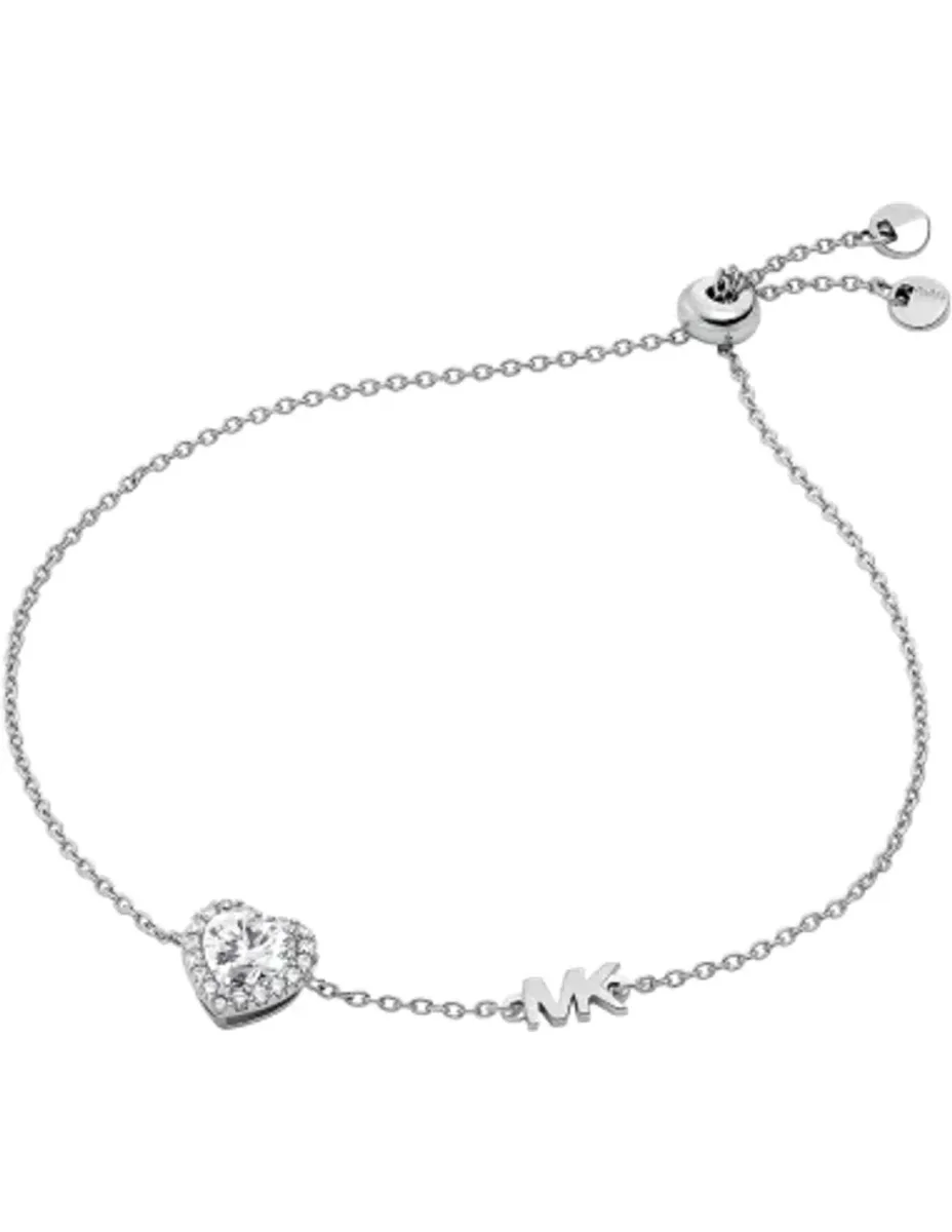 Bracelet coulissant Cœur Michael Kors en Argent 925